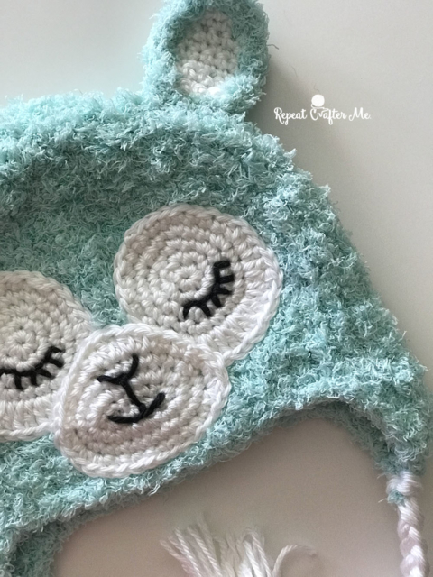 Crochet Llama Hat - Repeat Crafter Me