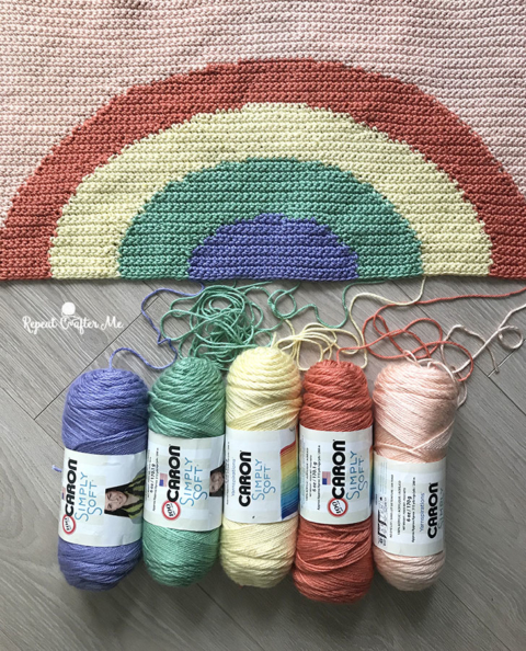 5 rainbow colourways to use in your next crochet project! – Crafty CC