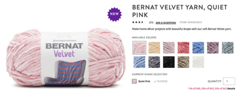 Big Bernat Velvet Crochet Bear Repeat Crafter Me