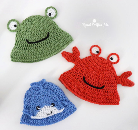 CROCHET PATTERN Crochet Newborn Fisherman Hat and Suspenders With