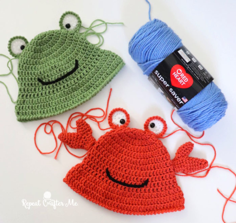 Crochet Bucket Hat - Repeat Crafter Me