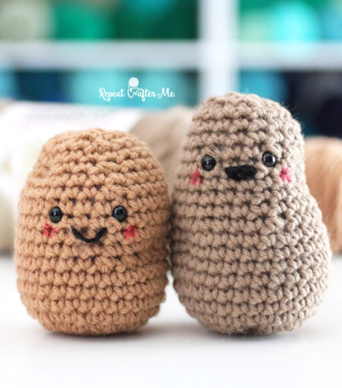 Potato Amigurumi Crochet Pattern - Free Pattern - Stitch by Fay