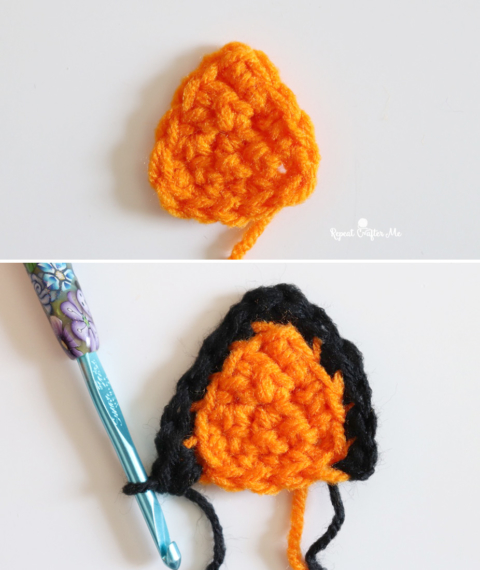 Pumpkin Crochet Coasters - Repeat Crafter Me