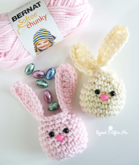 Crochet pattern bunny cupcake, easter crochet pattern, easte - Inspire  Uplift