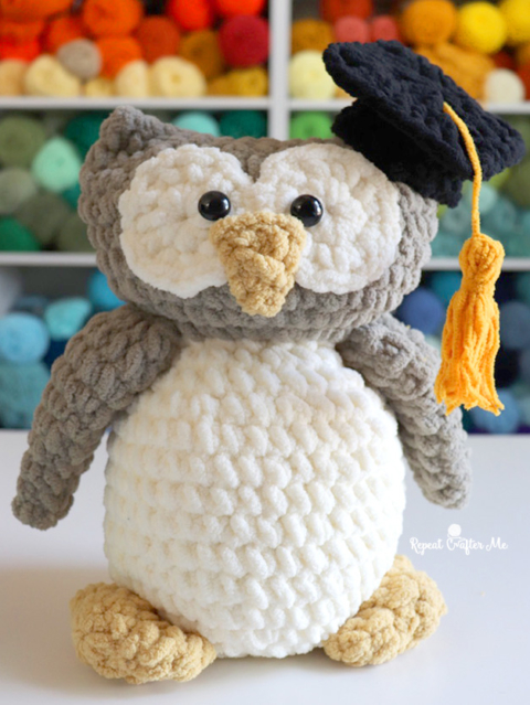 Crochet Mini Graduation Cap - Repeat 