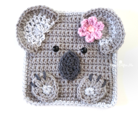 Crochet Cow Hat Pattern - Repeat Crafter Me