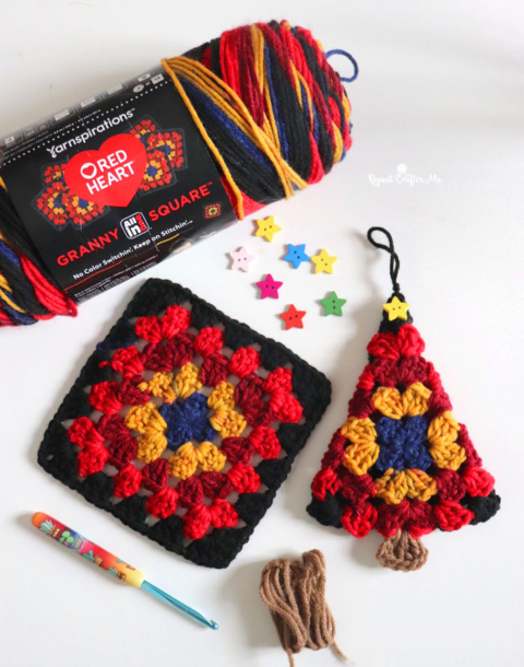 Ravelry: Red Heart All In One Granny Square