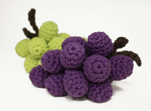 Grapes C2C Crochet Square - Repeat Crafter Me